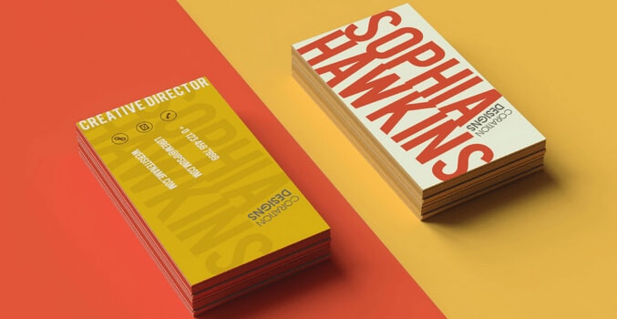 روانشناسی انواع کارت ویزیت