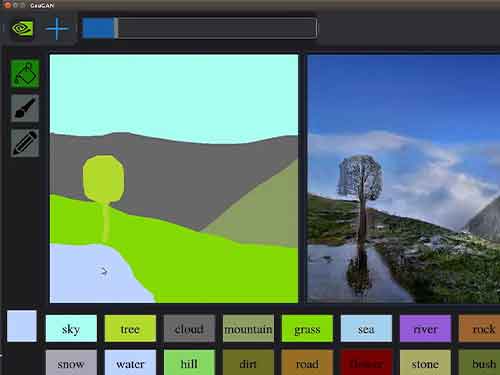 &nbsp; &bull; ابزار هوش مصنوعی &nbsp;Nvidia Canvas