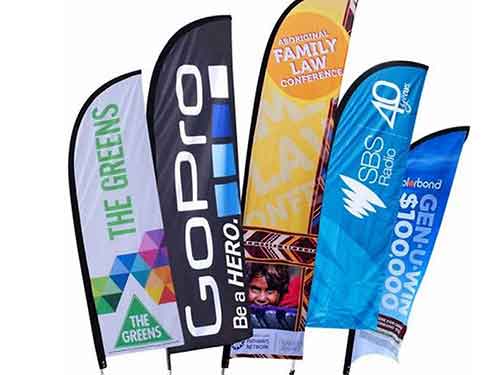 نقش پرچم های تبلیغاتی