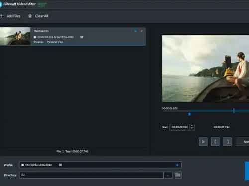 نرم افزار برش فیلم Gihosoft