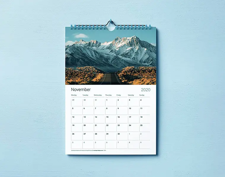 تقویم دیواری 