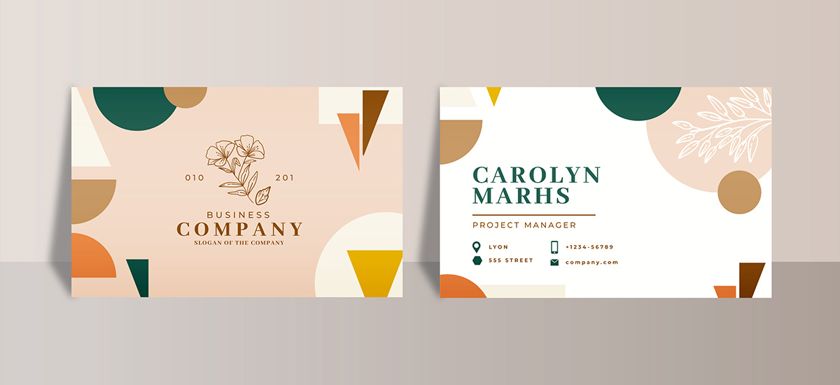 کارت ویزیت لمینت