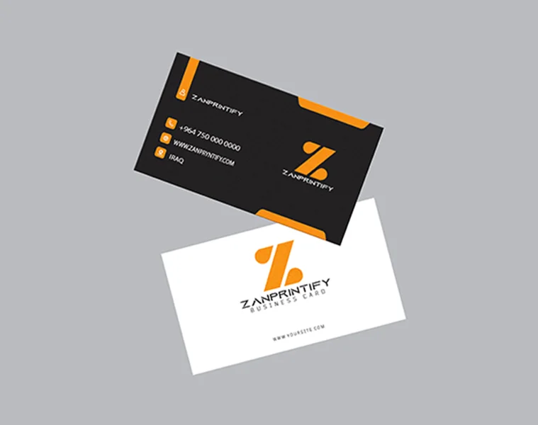 کارت ویزیت سلفون مات مخملی