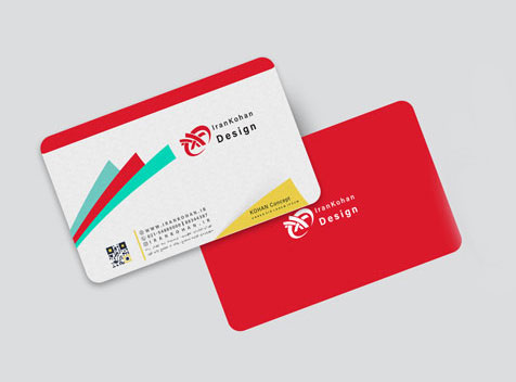 کارت ویزیت پی وی سی 300 میکرون