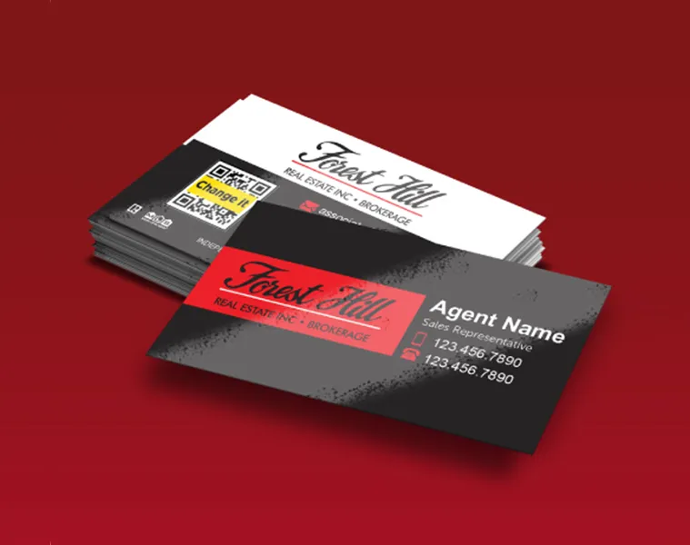 کارت ویزیت یو وی  گلاسه